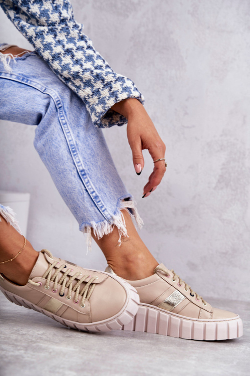 Жіночі спортивні шкіряні туфлі на зв'язці біло-блакитні Ariva