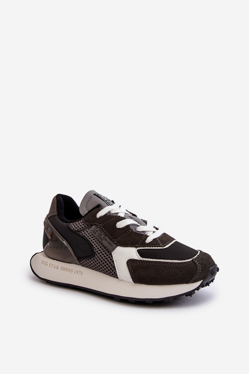 Жіночі кросівки на платформі з системою Memory Foam Big Star NN274683 Чорні