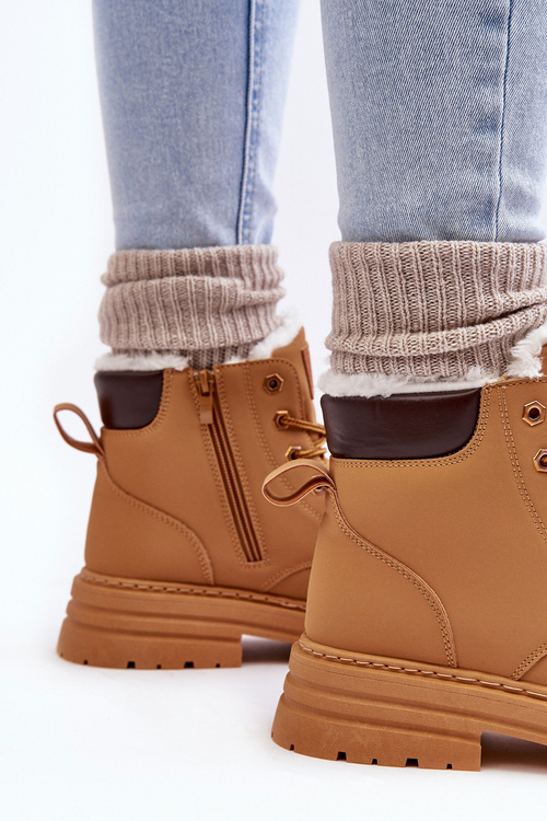 Жіночі черевики Trapper на флісовій підкладці Camel Fenan