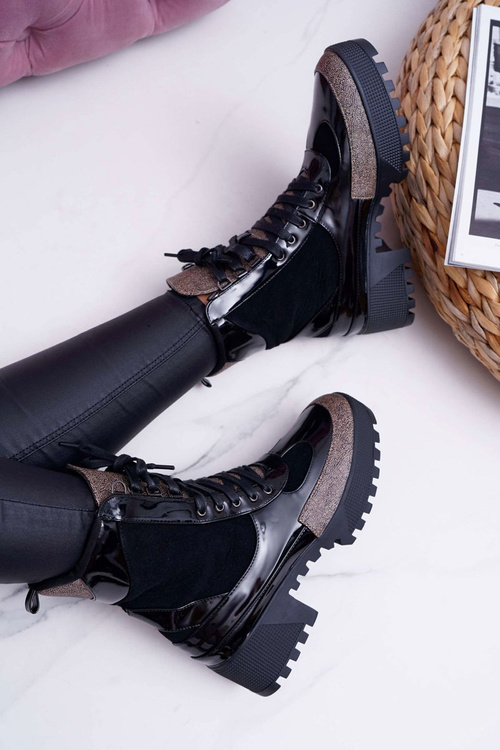 Жіночі високі черевики Black Trappers Havok