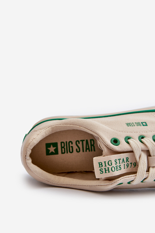 Чоловічі низькі кросівки Big Star NN174006 Бежеві