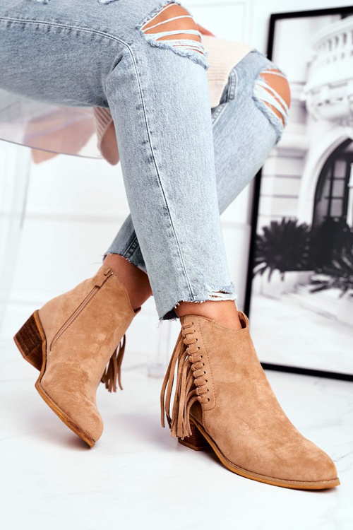 Жіночі ковбойські черевики кольору хакі Міраж