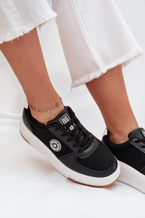 Жіночі Кросівки На Платформі Big Star RR274573 HI-POLY SYSTEM Чорні