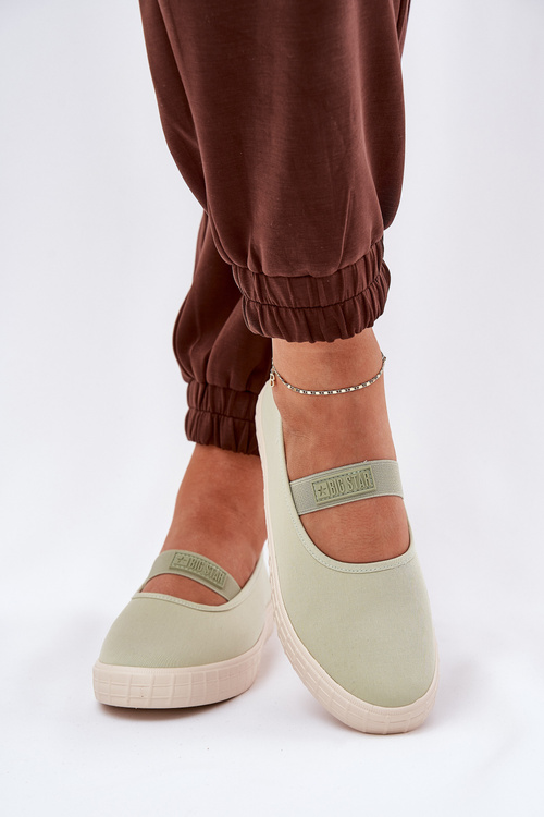 Жіночі Кросівки Big Star NN274604 Світло-зелені