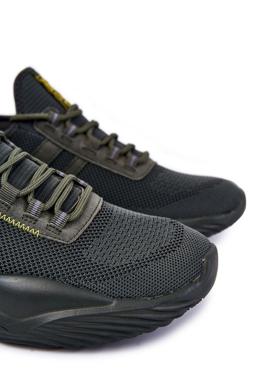 Чоловіче спортивне взуття Memory Foam Big Star KK174256 Хакі