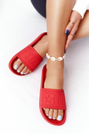 Жіночі шльопанці Big Star червоні DD274A270