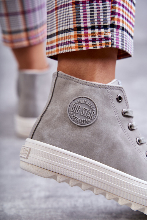 Жіночі кросівки Big Star High Warm Grey EE274114