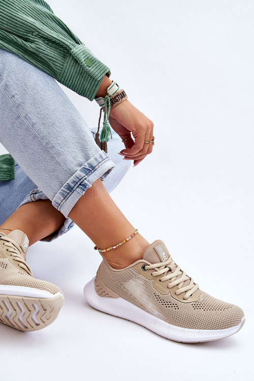 Жіноче легке спортивне взуття Memory Foam System Big Star LL274294 Beige