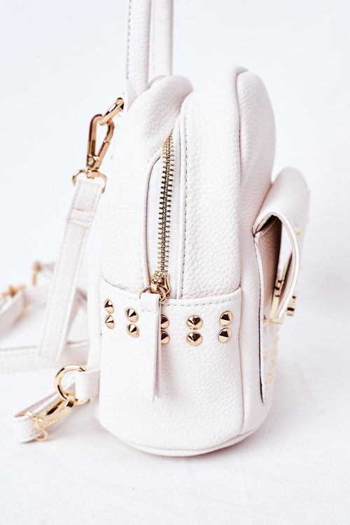 Жіночий шкіряний рюкзак NOBO K4110 Білий