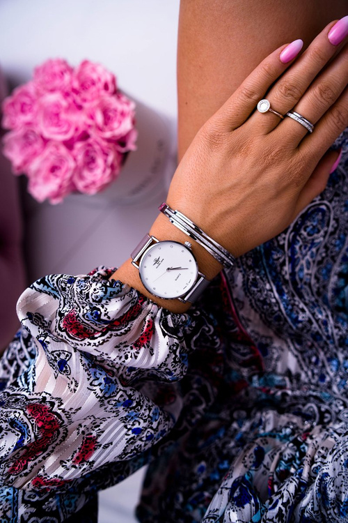 Жіночий годинник Michael John Silver Dimaha