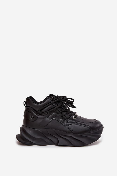 Жіночі Кросівки Натуральна Шкіра GOE SS2N4036 Чорний