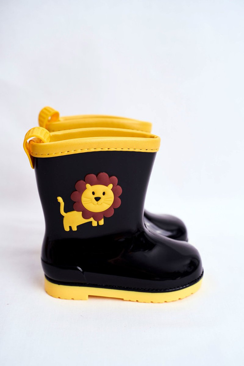 Дитячі гумові чоботи-калоші Black Lion