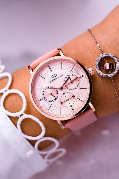 Жіночий годинник Giorgio & Dario Pink Ranaha