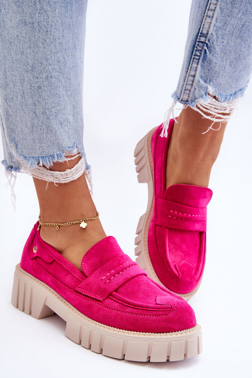 Жіночі замшеві туфлі Fuchsia Fiorell