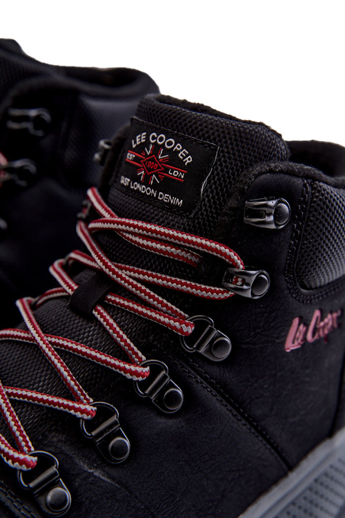 Чоловічі теплі трекінгові черевики Lee Cooper LCJ-22-31-1451 чорний