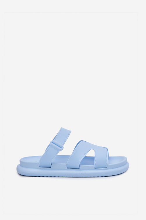 Жіночі Гумові Сандалі З Ремінцем Сині Tavirae