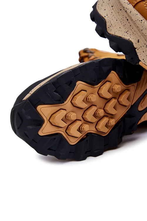 Чоловічі теплі трекінгові кросівки Cross Jeans KK1R4020C Camel