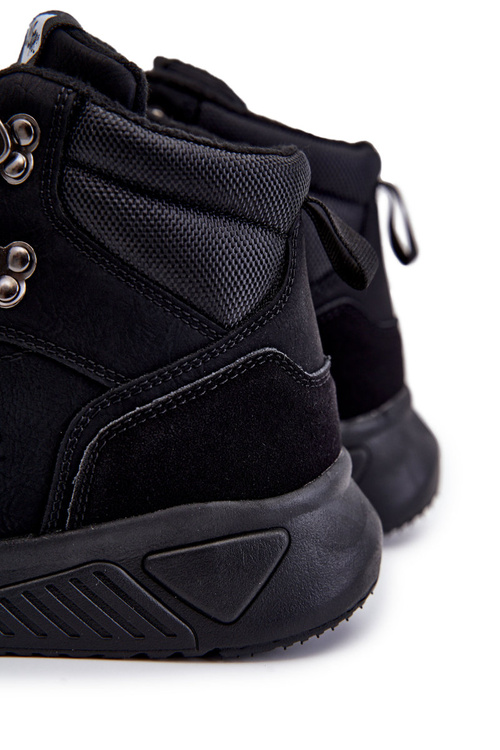 Чоловічі трекінгові теплі черевики Lee Cooper LCJ-22-31-1457 чорний