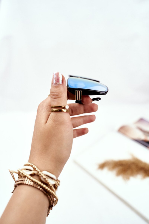 Жіночі сонцезахисні окуляри коричневі Prius PR-V7/2 Black Gradient