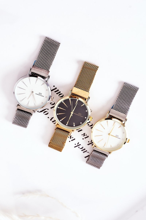 Watch On Сітчастий браслет Giorgio&Dario Silver-Gold