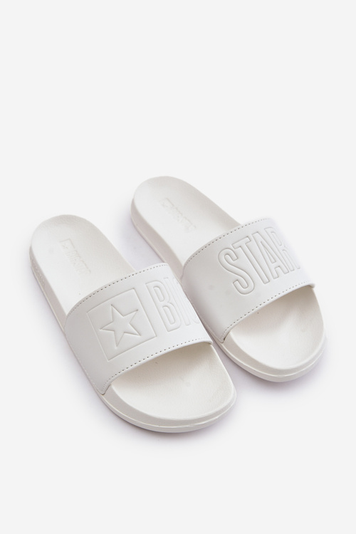 Поролонові жіночі тапочки Big Star OO274042 Білі