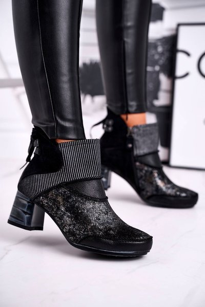 Жіночі черевики Maciejka Warm Leather Dark Navy 03790-20