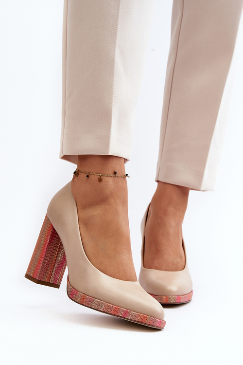 Човники на шпильці Laura Messi 2746 Beige