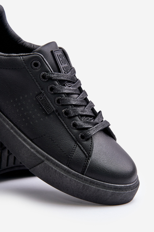 Чоловічі кросівки з еко шкіри Big Star OO174021 Hi-Poly System Black