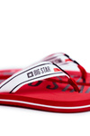 Чоловічі шльопанці Slides Big Star Red FF274A451