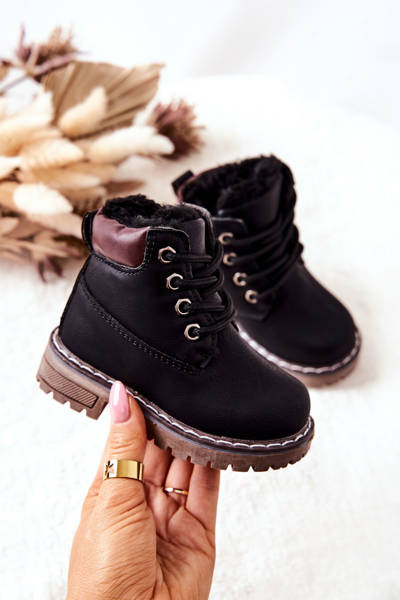 Дитячі розминаючі черевики Trapper Black Royals