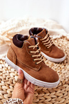 Дитячі утеплені спортивні черевики Big Star BB374131BS Camel