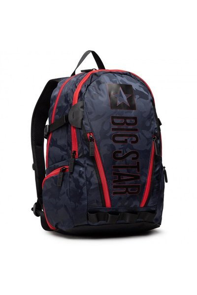 Туристичний рюкзак Big Star HH574179 Black-Red