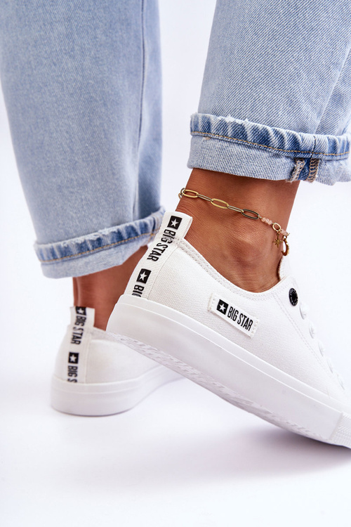 Жіночі низькі кросівки Big Star KK274008 Білі