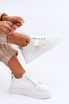 Класичне жіноче спортивне взуття білого кольору Ronesha