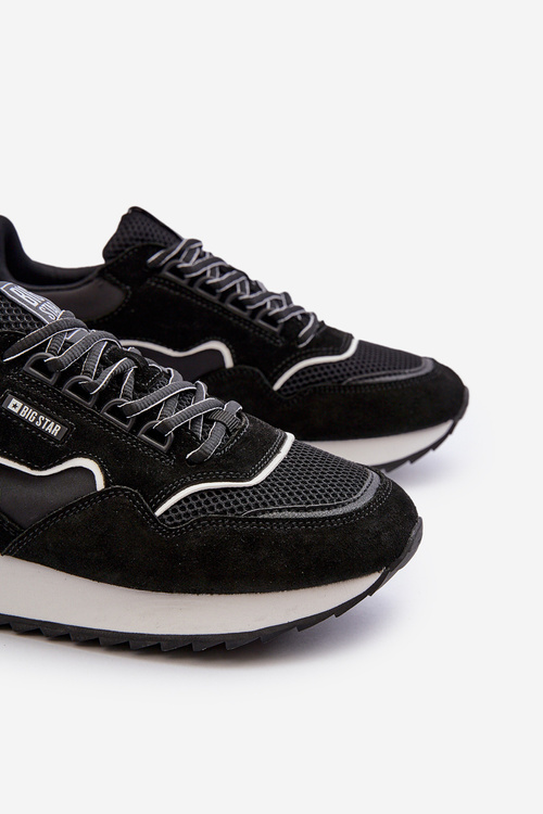 Чоловічі кросівки Big Star NN174321 Memory Foam System Black