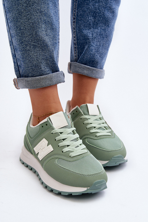 Жіночі зелені спортивні кросівки Lifari