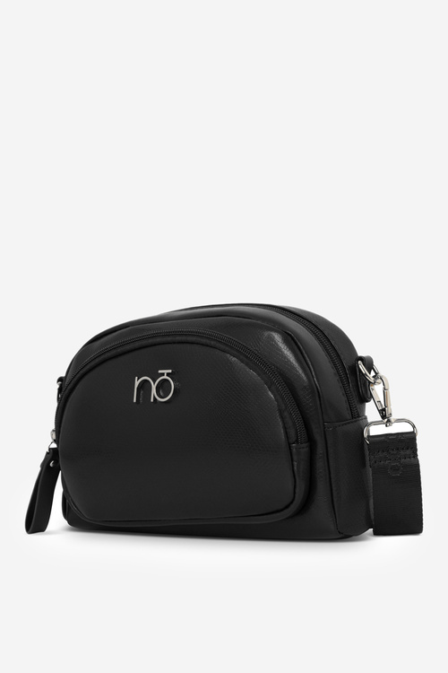 Шкіряна сумка з тваринним принтом NOBO NBAG-R3150-C020 чорна