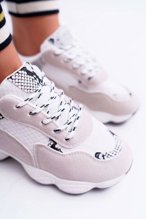 Спортивне жіноче замшеве взуття White Snake Leather Lollipop