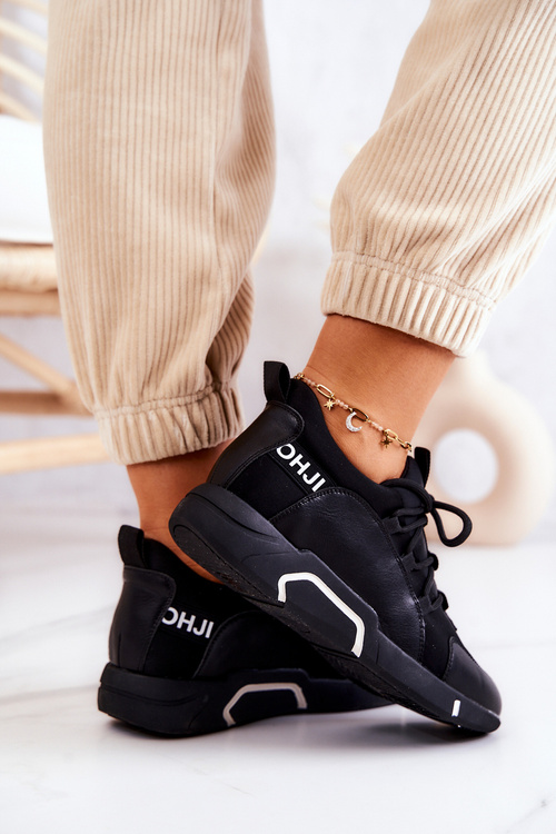 Спортивне взуття Кросівки Сліпони Чорні Marvene