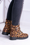 Жіночі черевики високі Trappers Leopard Albere