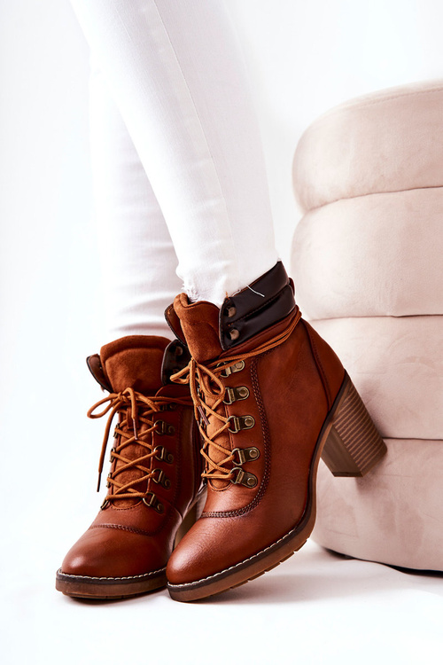 Чоботи на шпильці Heated Camel Charmmis