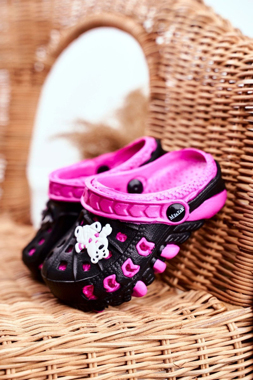 Дитяче взуття Foam Slides Black Polar Bear Oddie