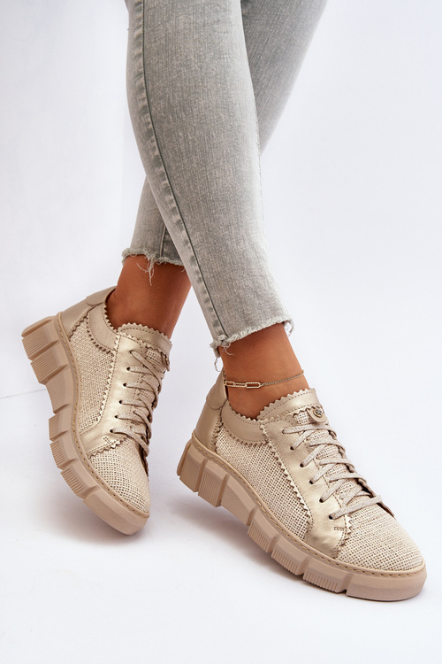 Жіноче шкіряне взуття Maciejka 05850-22 світло-бежевий