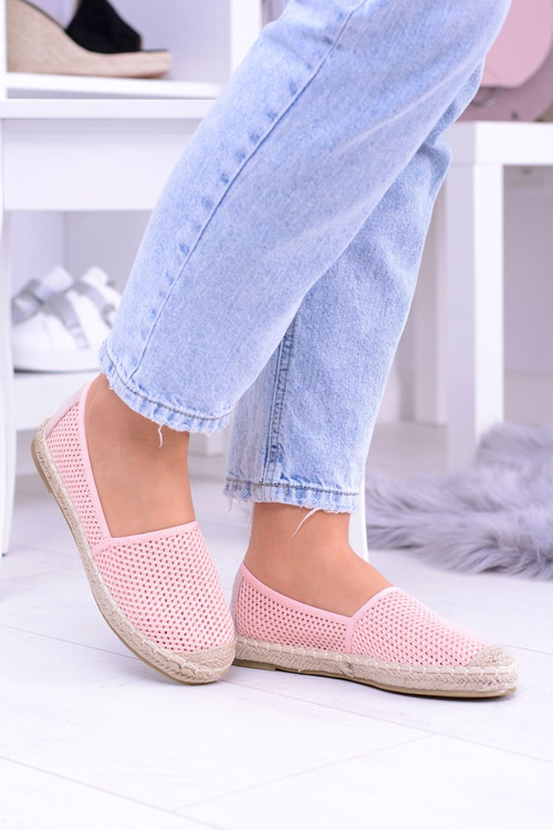 Жіночі рожеві дірчасті еспадрільї Asumi