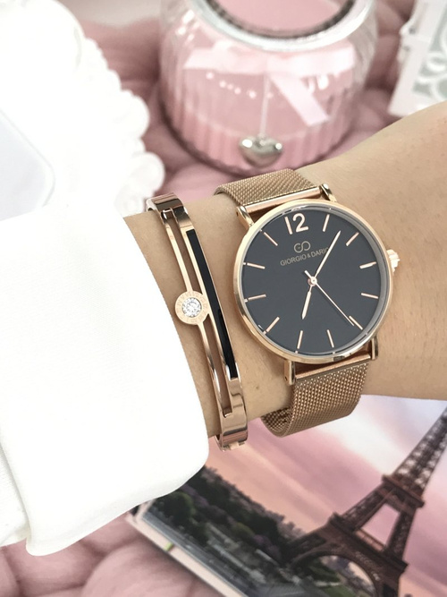 Даріо Рене рожеве золото 36 мм