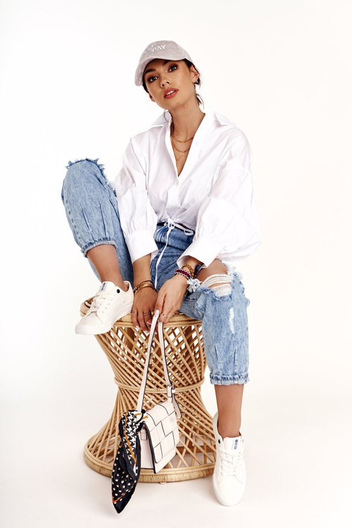 Жіночі низькі кросівки Big Star DD274451 Білі