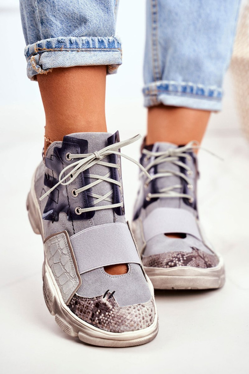 Жіночі шкіряні кросівки Maciejka 04423-13