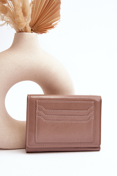 Гаманець жіночий з екошкіри Joanela Beige