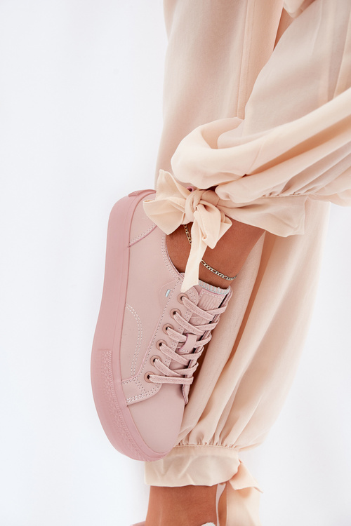 Жіночі Кросівки На Платформі З Еко Шкіри Big Star RR274A294 Рожеві