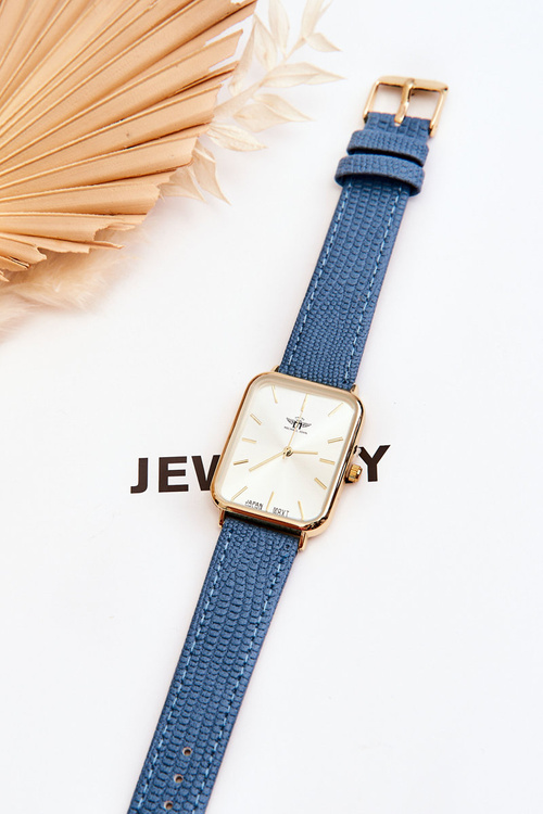 Модний жіночий годинник Michael John Blue